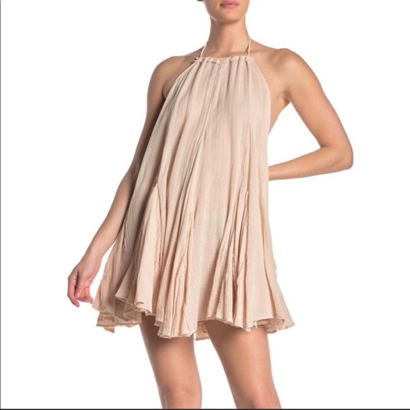 Free People Catching Rays Boho Backless mini dress - Picture 5 of 8